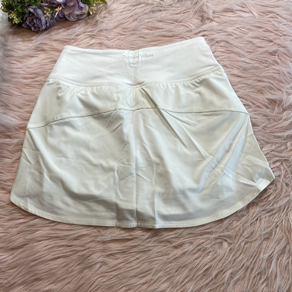 NWT Outdoor Voices Hudson 4" Skort White Skort Skirt - Picture 13 of 14